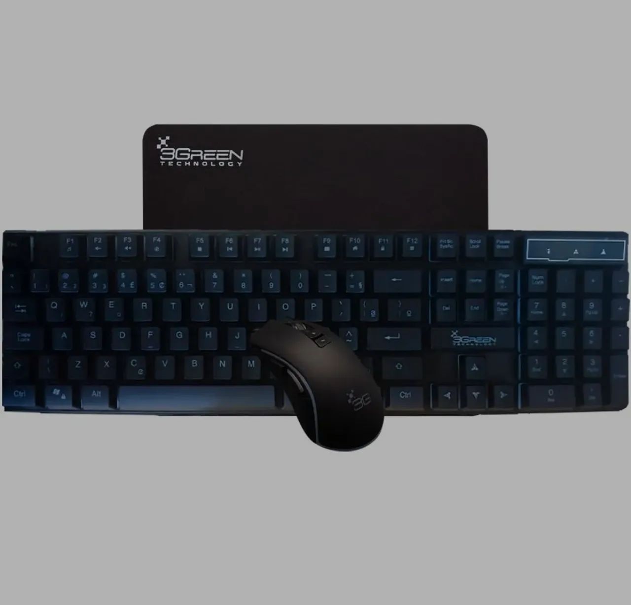 Kit 3green teclado, mouse e mousepad - Foto 3