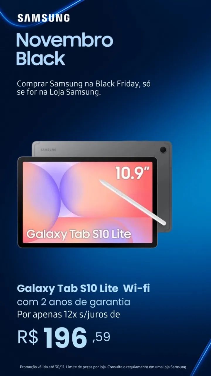 Samsung Galaxy Tab S10 Lite Wi-Fi