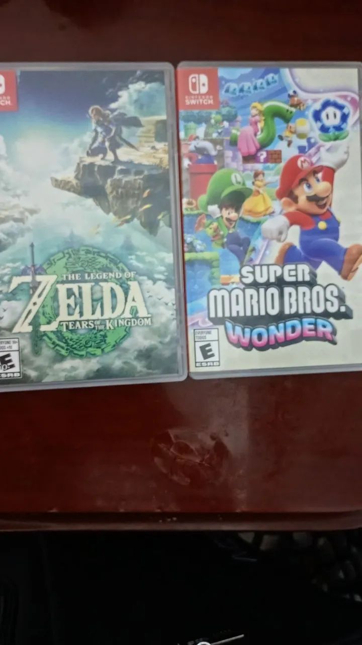 4 Jogos de Nintendo Switch 