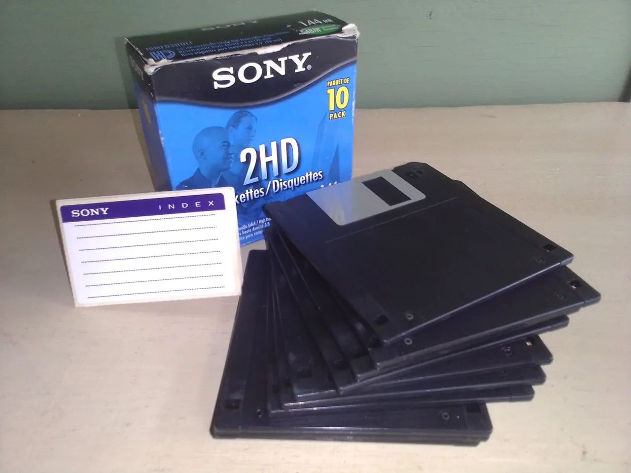 Caixa Disquete Sony  - Foto 2