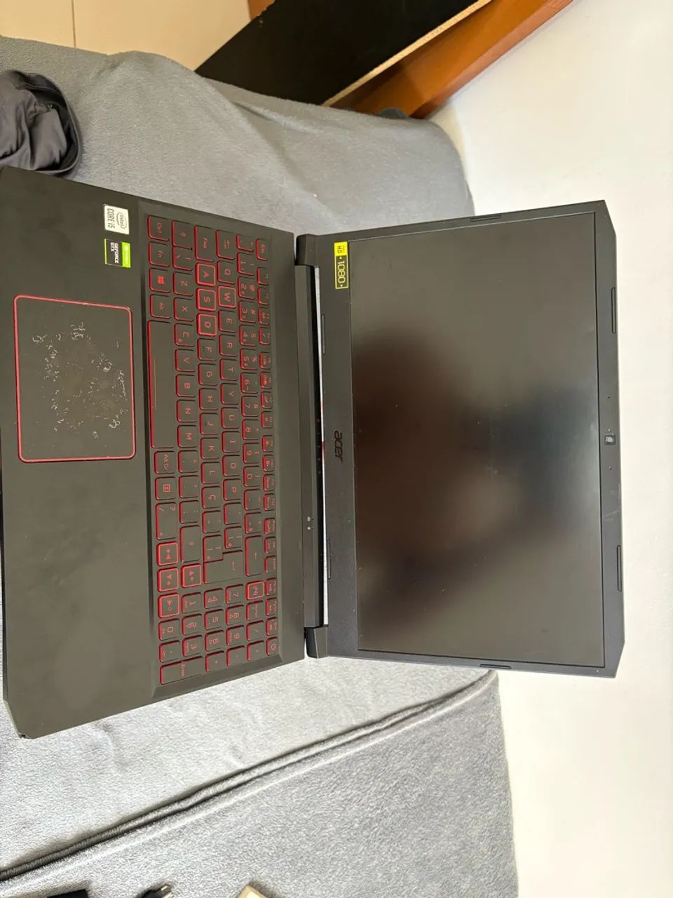 Vendo Acer Nitro 5 com placa mãe queimada - Foto 2