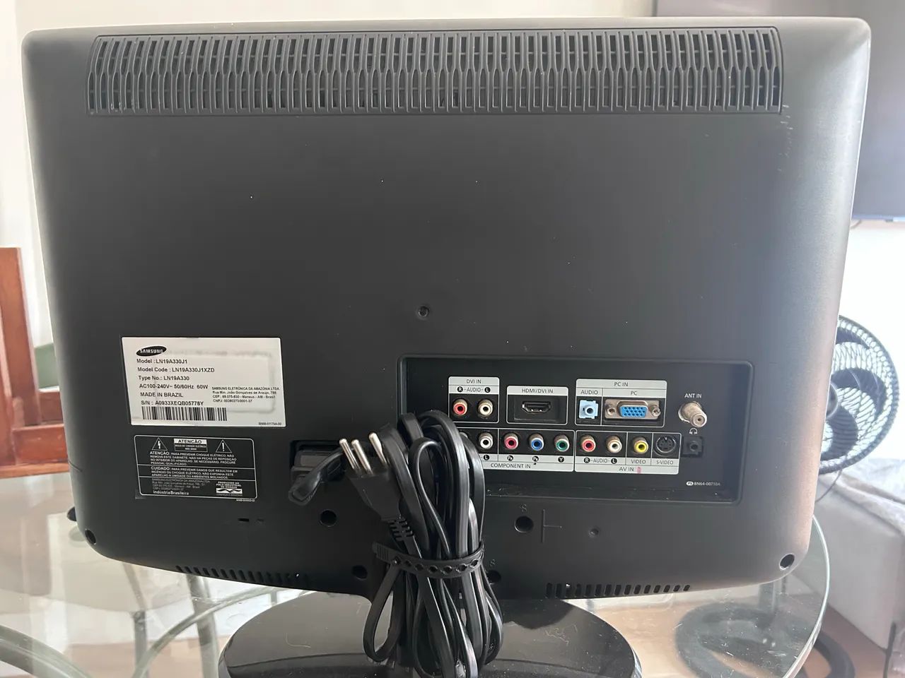 Monitor/TV Samsung 19? LN19A330 - com defeito! - Foto 2