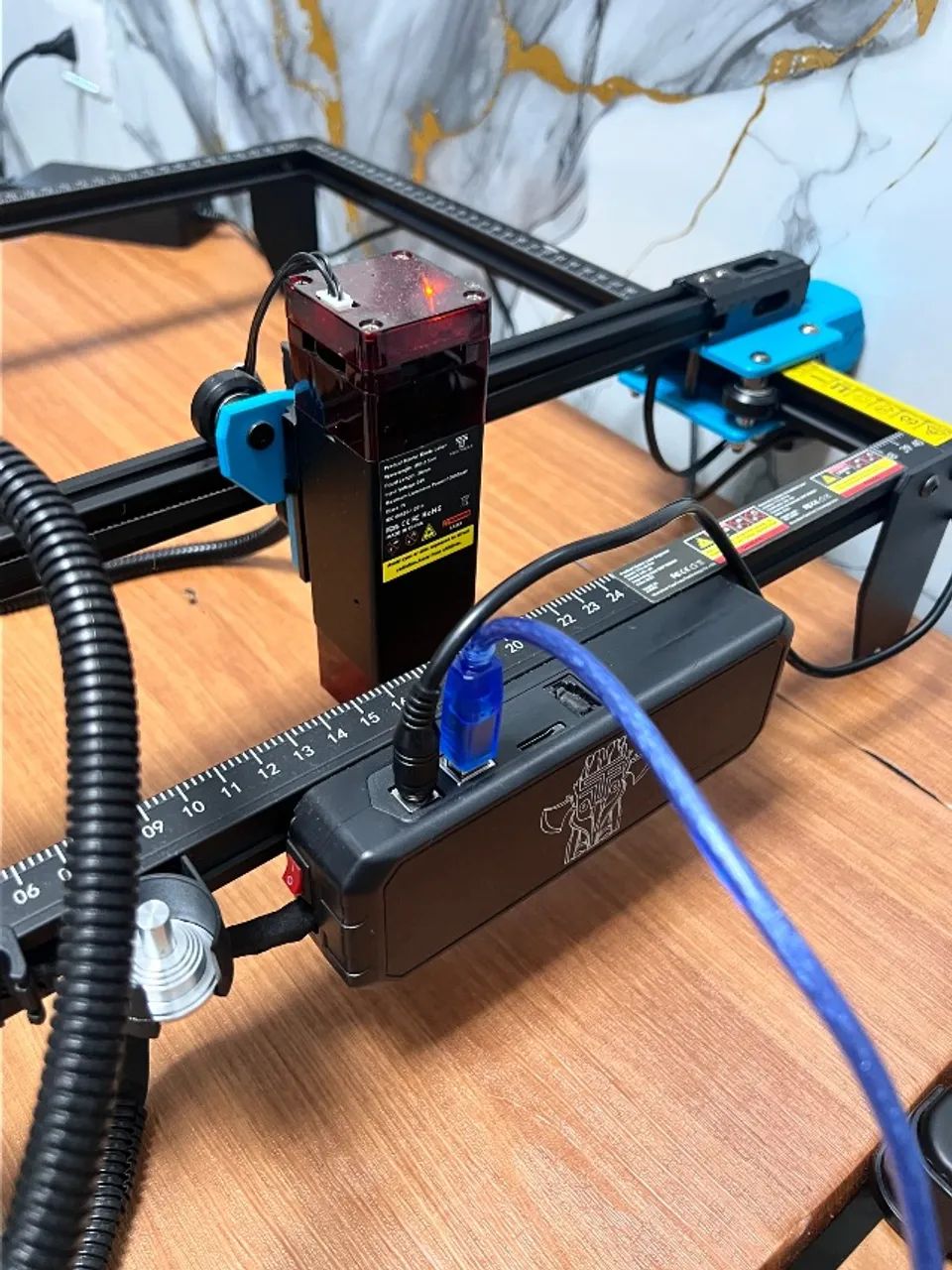MÁQUINA DE GRAVAÇÃO E CORTE À LASER TTS 10 PRO E EIXO ROTATIVO - Foto 3