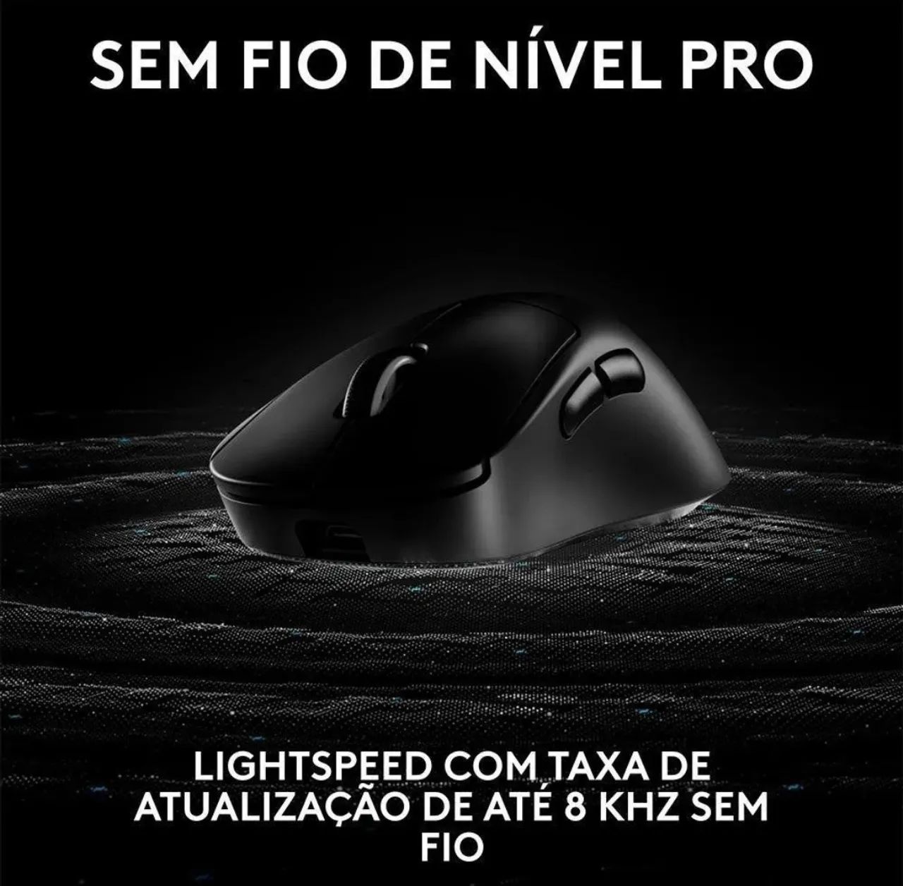 Mouse Logitech G Pro X superlight 2 Dex preto - Foto 5