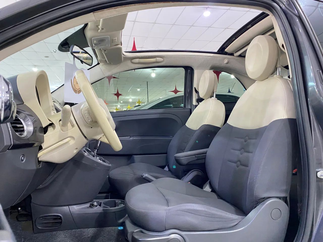Fiat 500 Cabrio Dualogic Flex 1.4 8V, foto 9 de 14