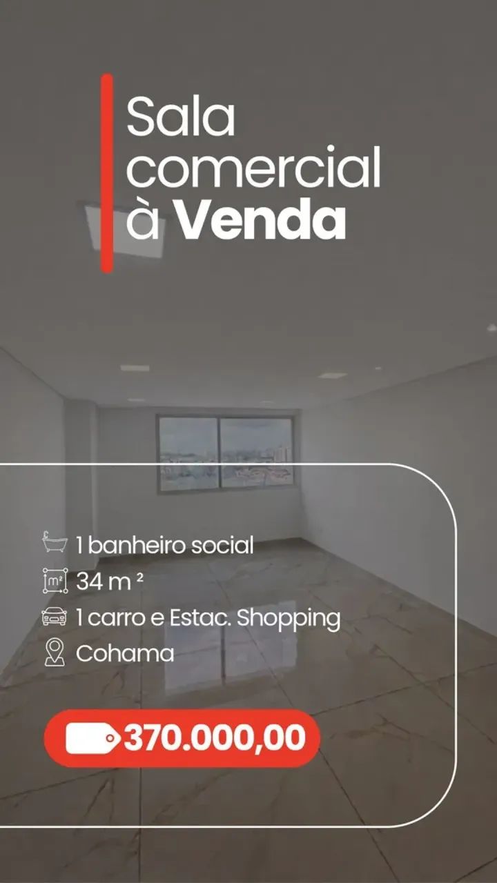 Imóvel para venda possui 34m² em Cohama - São Luís - MA - Foto 2
