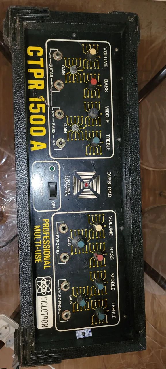Amplificador Multiuso Ciclotron Profissional 