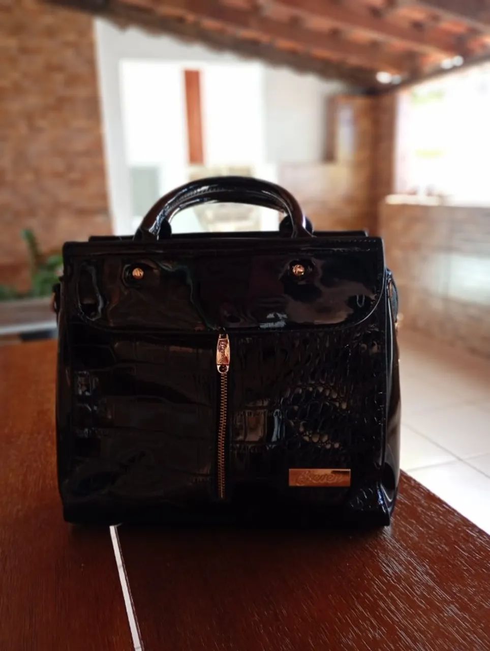 Bolsa Seven Preta Original - Nova - Foto 4