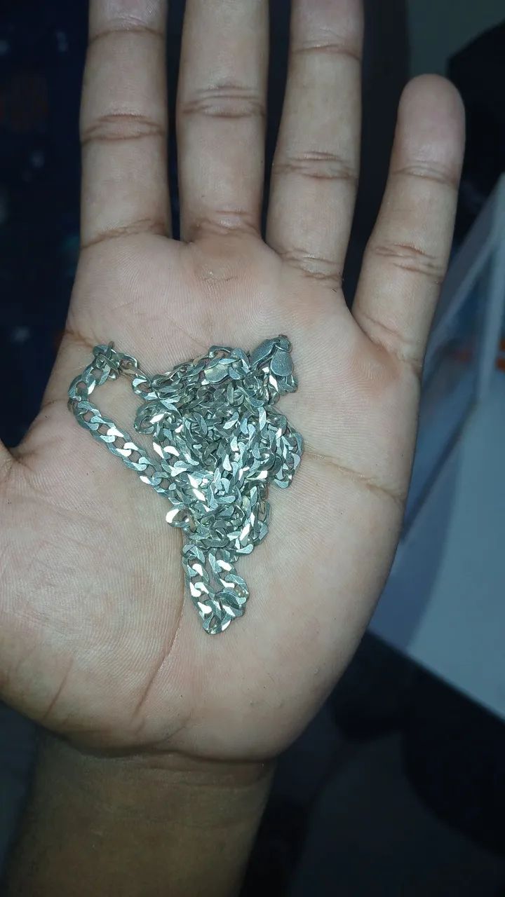 Corrente de prata  - Foto 4