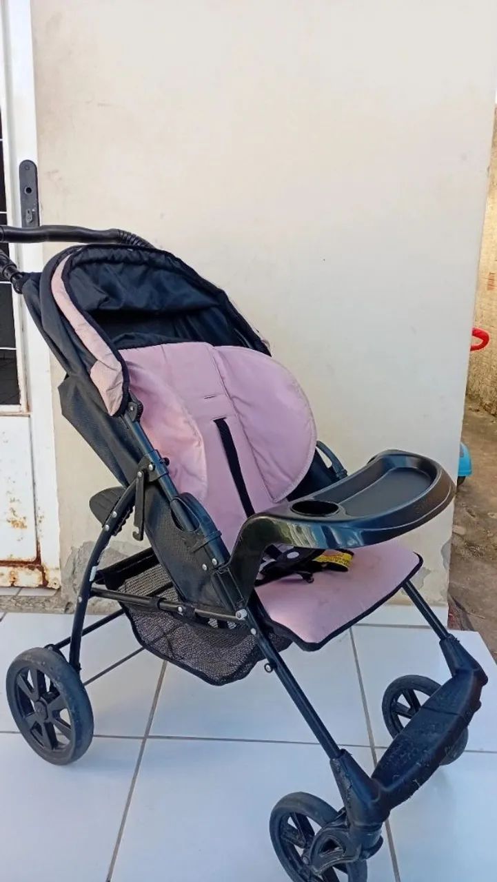 Carrinho de bebe menina - Foto 4