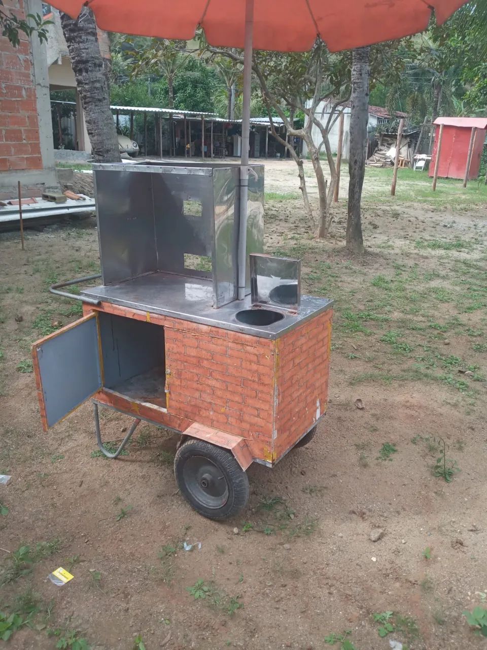 Carroça de churrasquinho de rua  - Foto 2