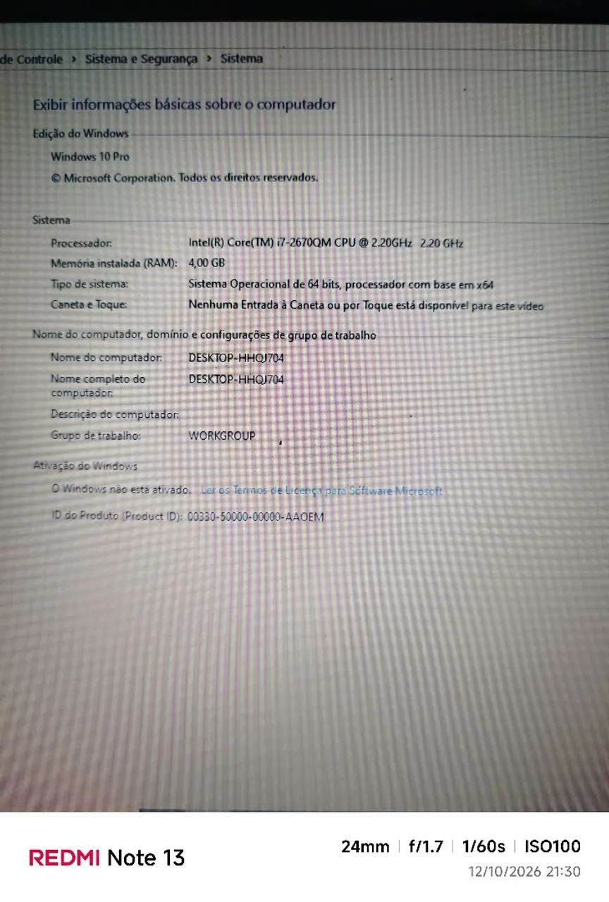 Notebook HP -  Processador i7, tela 17,3? e HD SSD - Foto 4