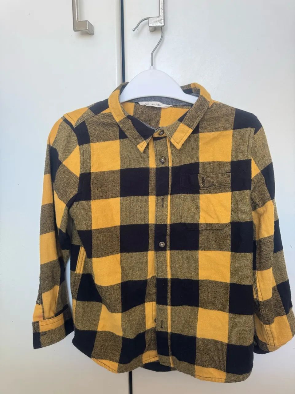 camisa infantis xadrez seminovas 