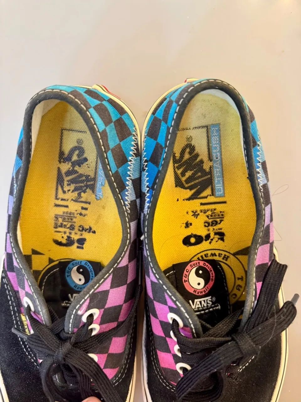 Vans Authentic Sf T&C Checkerboard Colorido TAM 39 - Foto 2