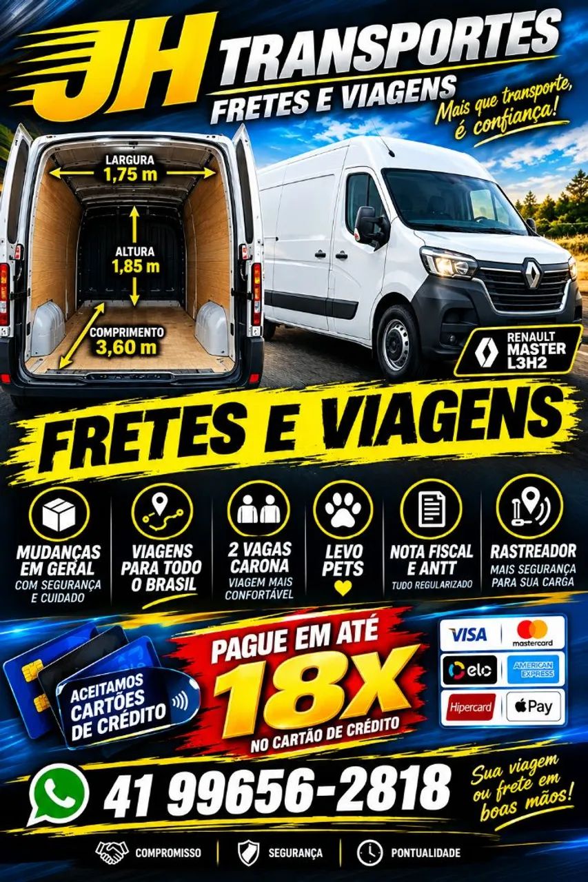 Fretes mudanças e Viajens 