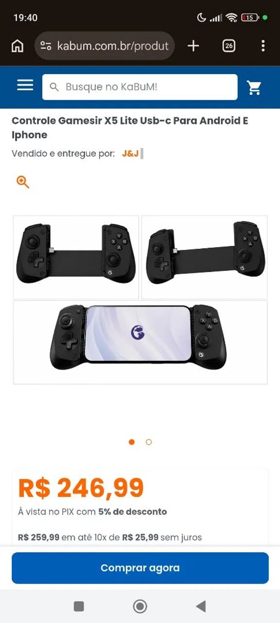 Backbone+ gamesir g5 lite - Foto 2