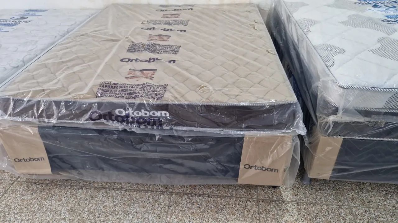 Conjunto cama casal molas ensacadas  - Foto 3