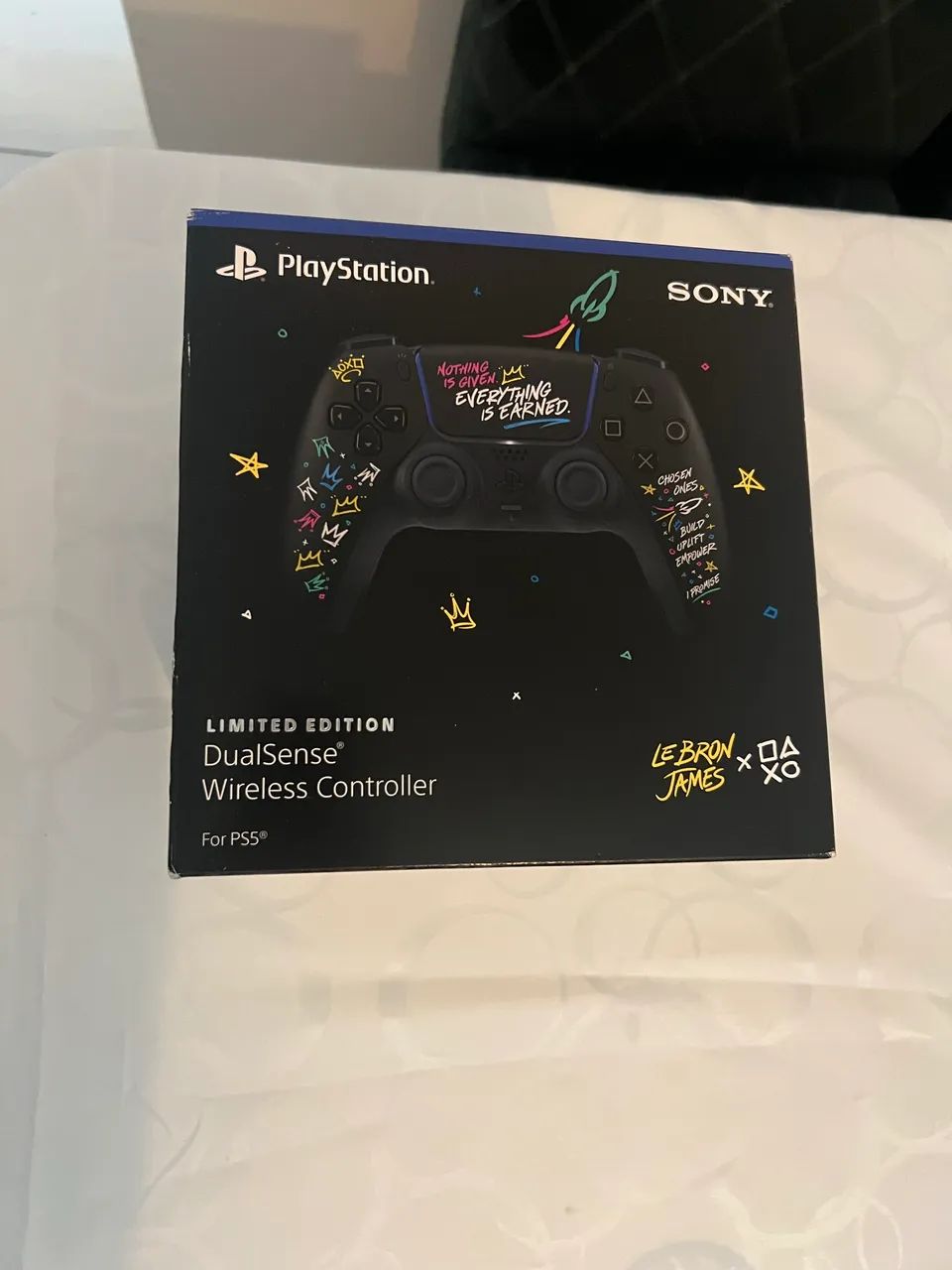 Dualsense LeBron James controle PS5 Ed Limitada