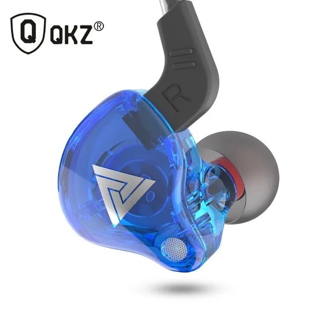 Fone de Ouvido QKZ AK6 Original com Microfone Integrado