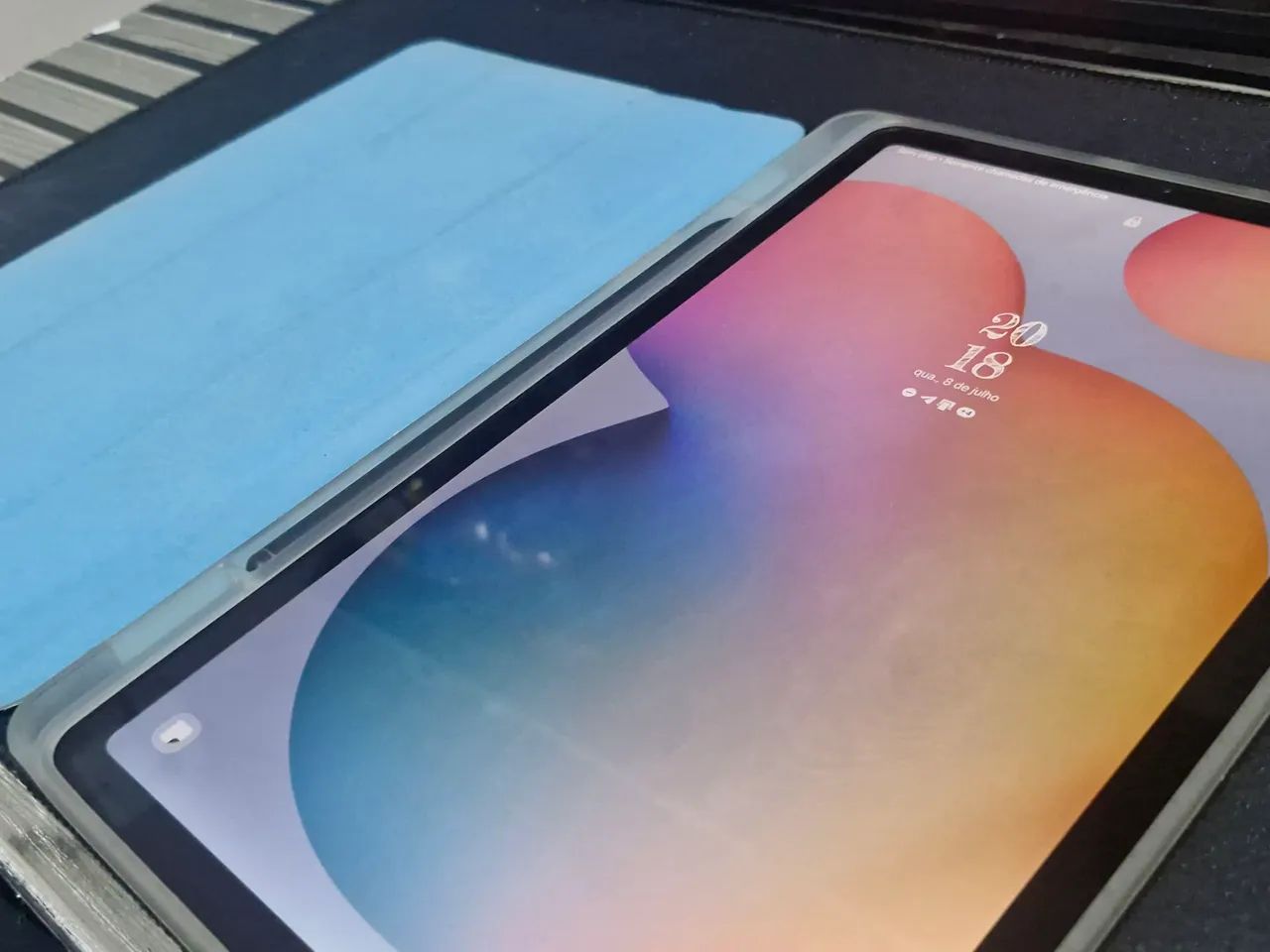 TABLET SAMSUNG TAB S6 LITE 128GB CINZA OPORTUNIDADE IMPERDÍVEL  - Foto 3