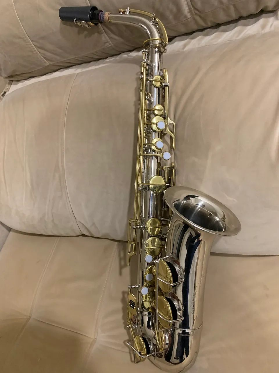 Vende-se Sax Sofone Weril MI Bemol - Foto 5