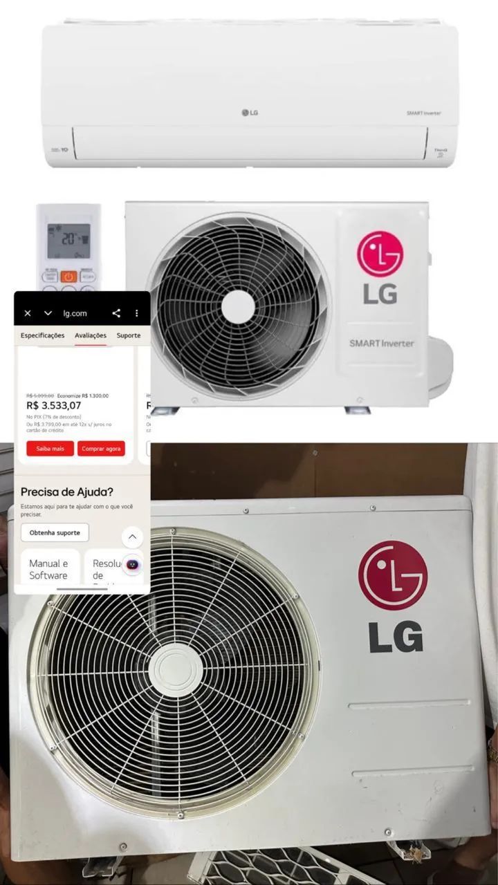 Ar Condicionado Lg  - Foto 2