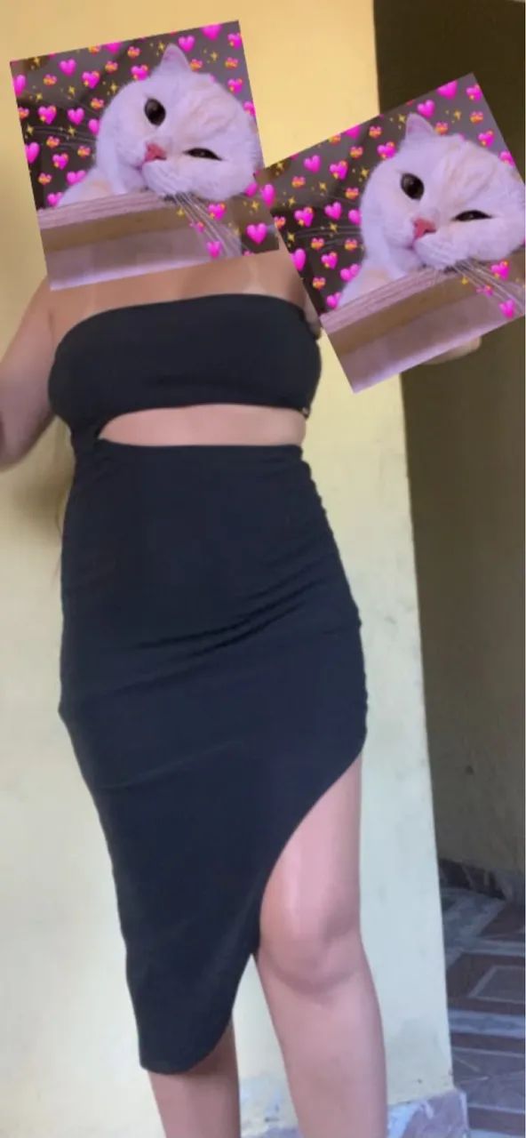 Vestido canelado