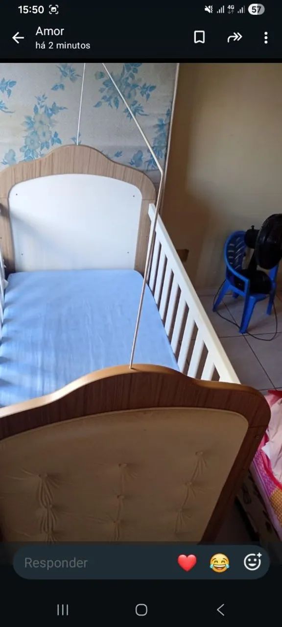 BERÇO BEM CONSERVADO  - Foto 3