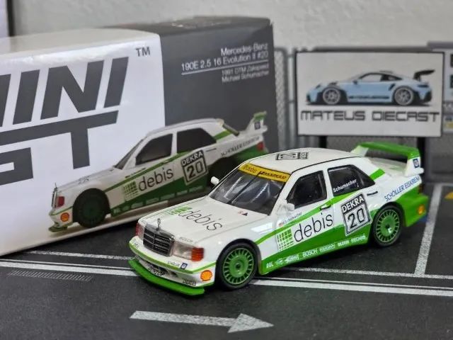 Mercedes-Benz 190E 2.5-16 Evolution II #20 - MiniGT - Foto 4