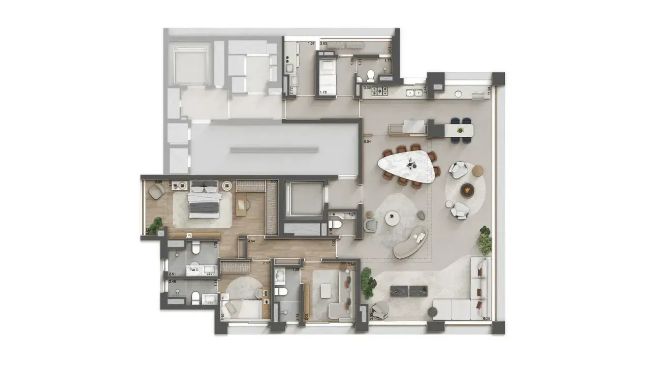 PLANTA 178m²