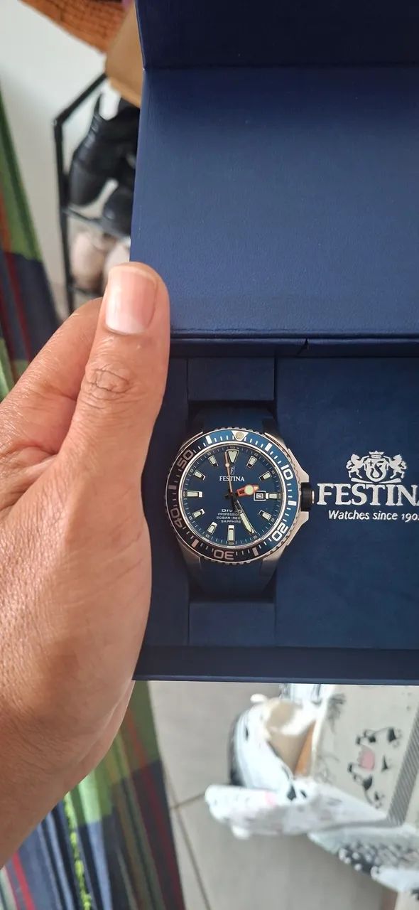 Relógio  festina original vendo olx pay mais entrega para todo Brasil faço envio  - Foto 3
