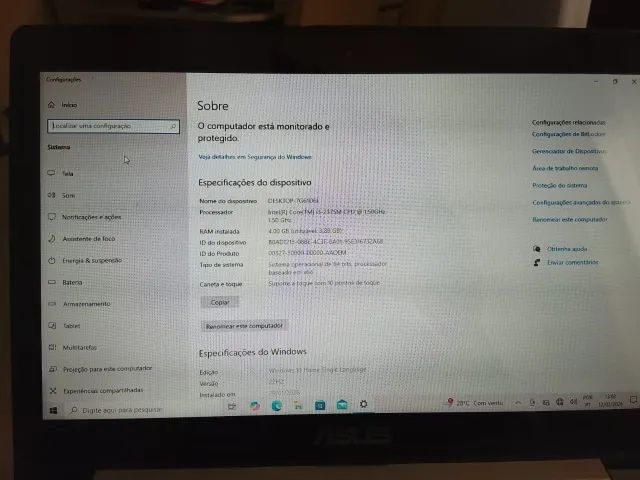 Notebook ASUS com Tela Touch - Foto 2