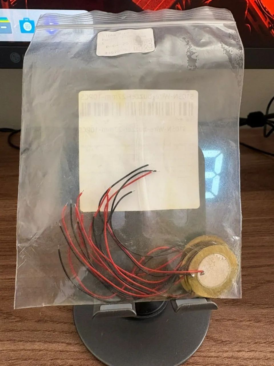 Piezo Eletrônico 27 mm - 8 peças - Foto 2