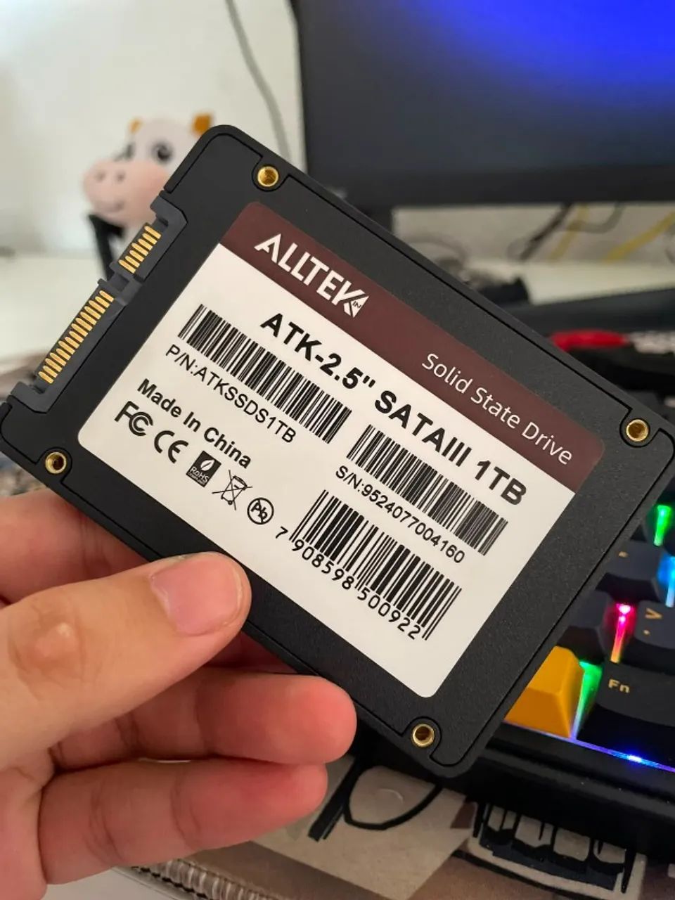 SSD SATA 1TB e SSD SATA 500GB - Foto 4