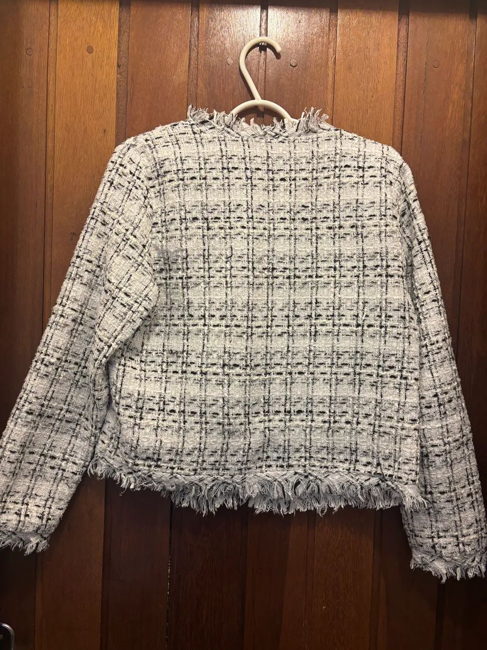 Conjunto tweed branco e preto  - Foto 3
