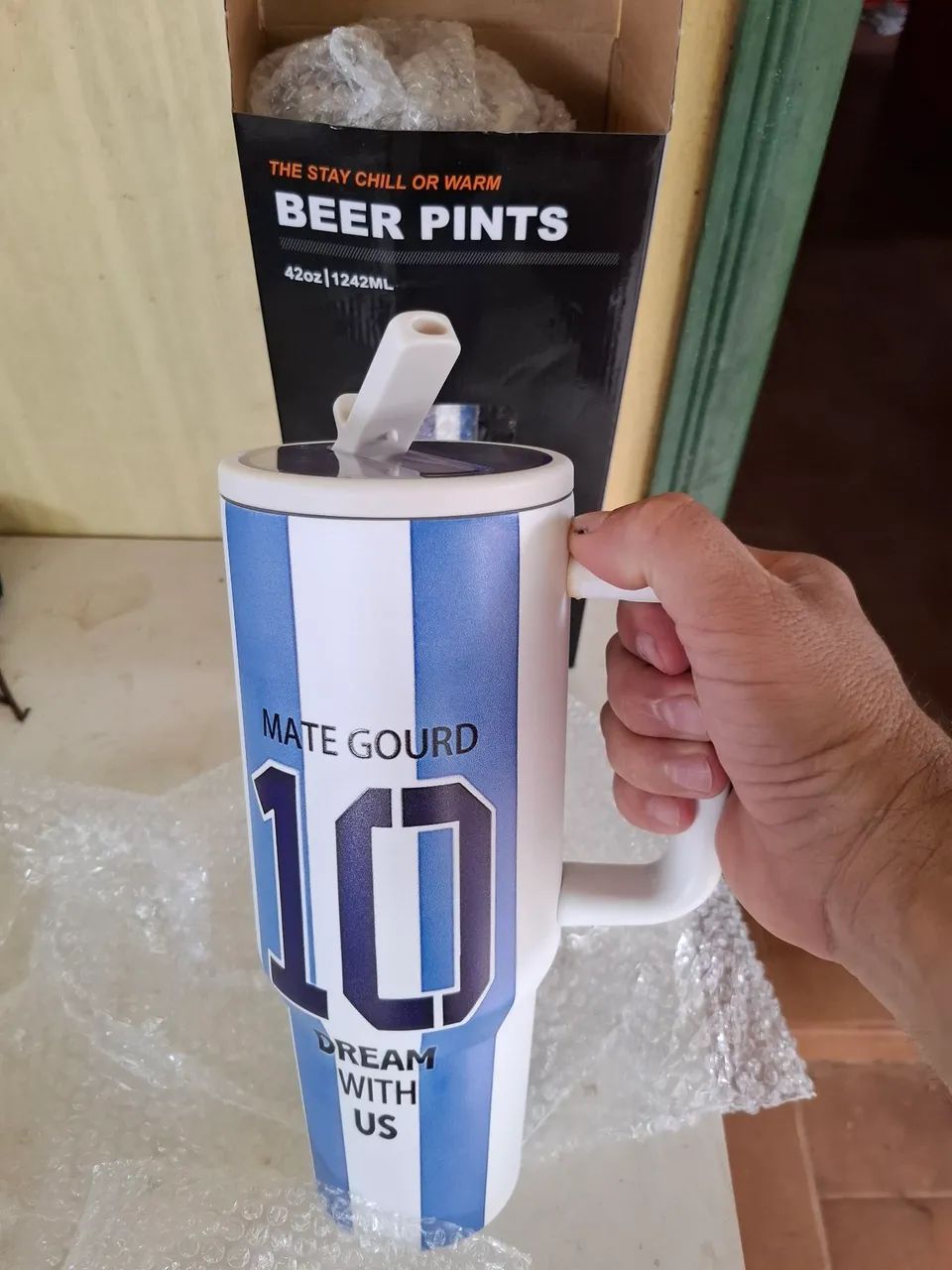 Copo térmico grande 1,2 L - Foto 2