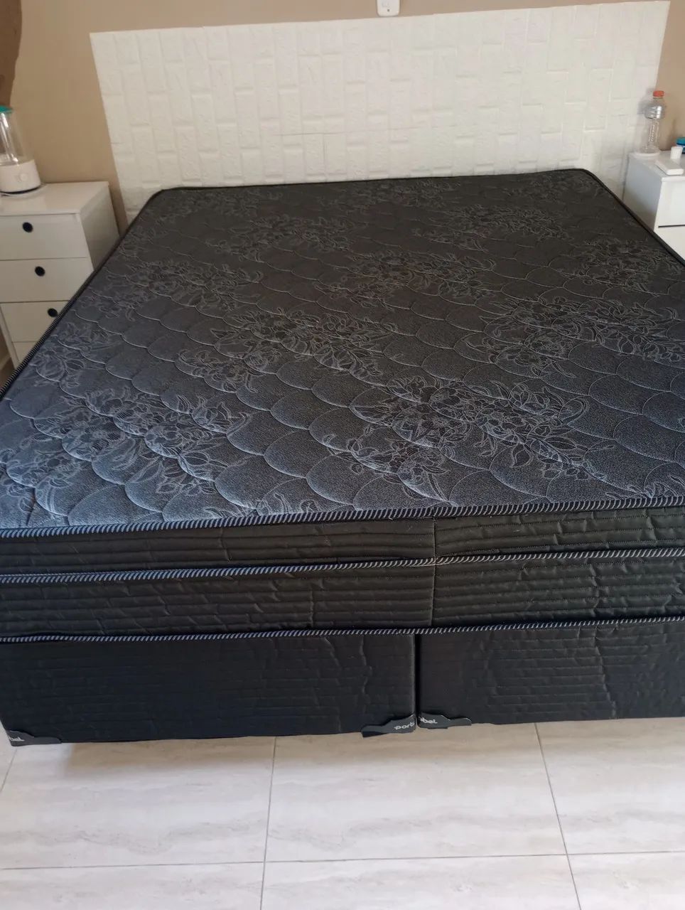 Vendo cama Queem semi nova - Foto 4