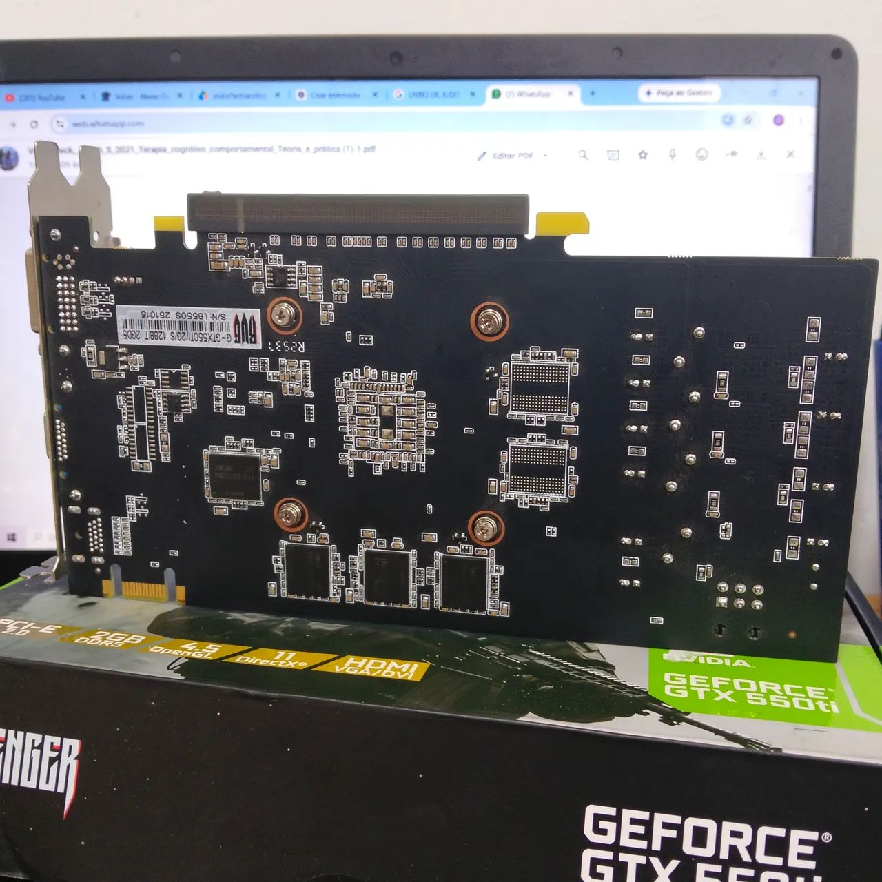 RTX 550 ti - Foto 2