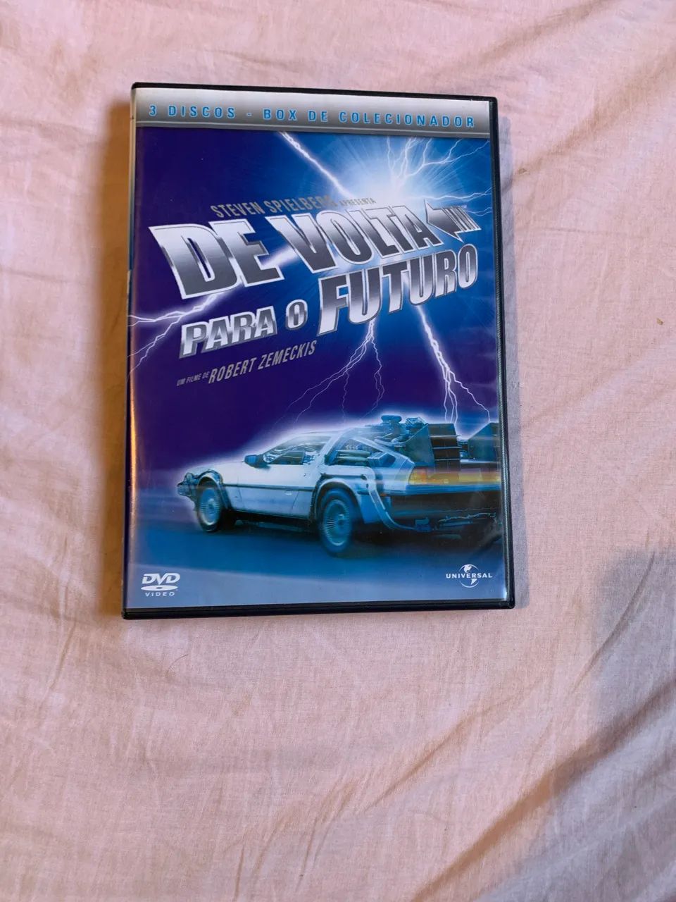 DVD 3 discos box De volta para o futuro 1,2,3 filme - DVD, Blu-Ray
