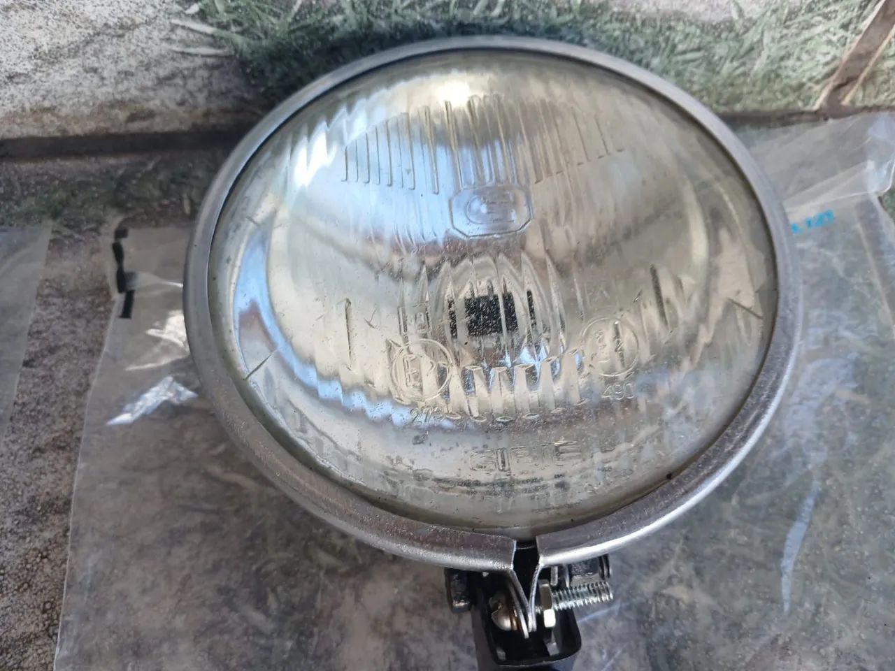 Farol milha Fusca opala Escort gol - Foto 3
