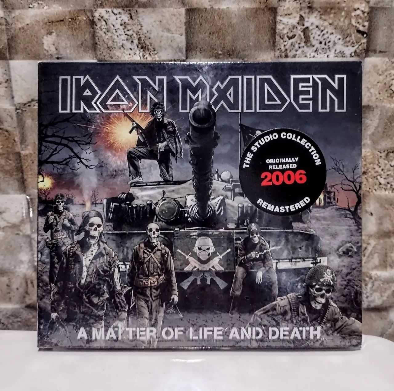 Iron Maiden CD A Matter Of Life And Death Box The Studio