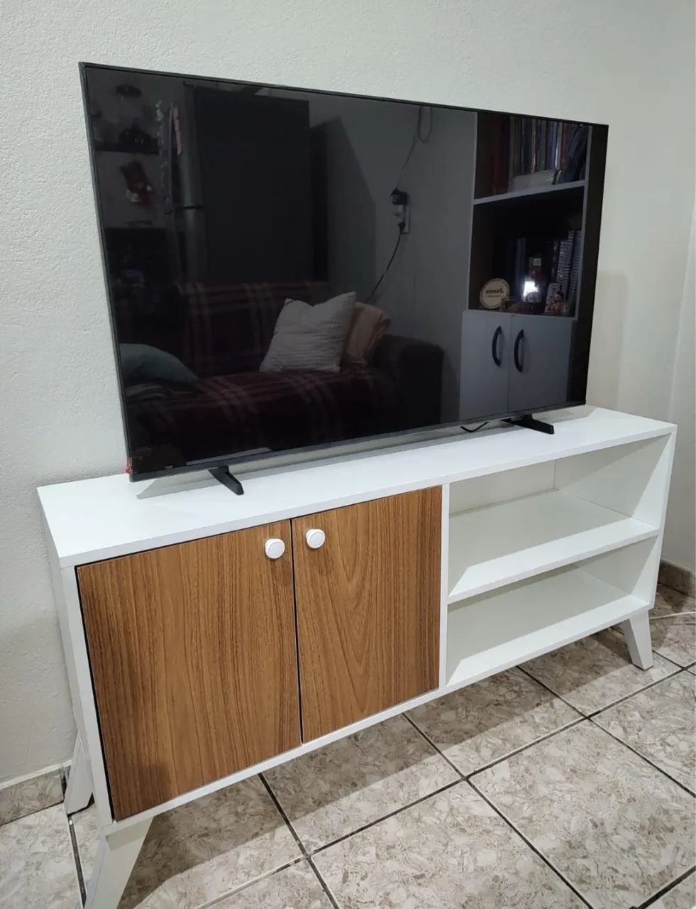 Rack pra tv apartir de 50 polegadas com entrega grátis  - Foto 4