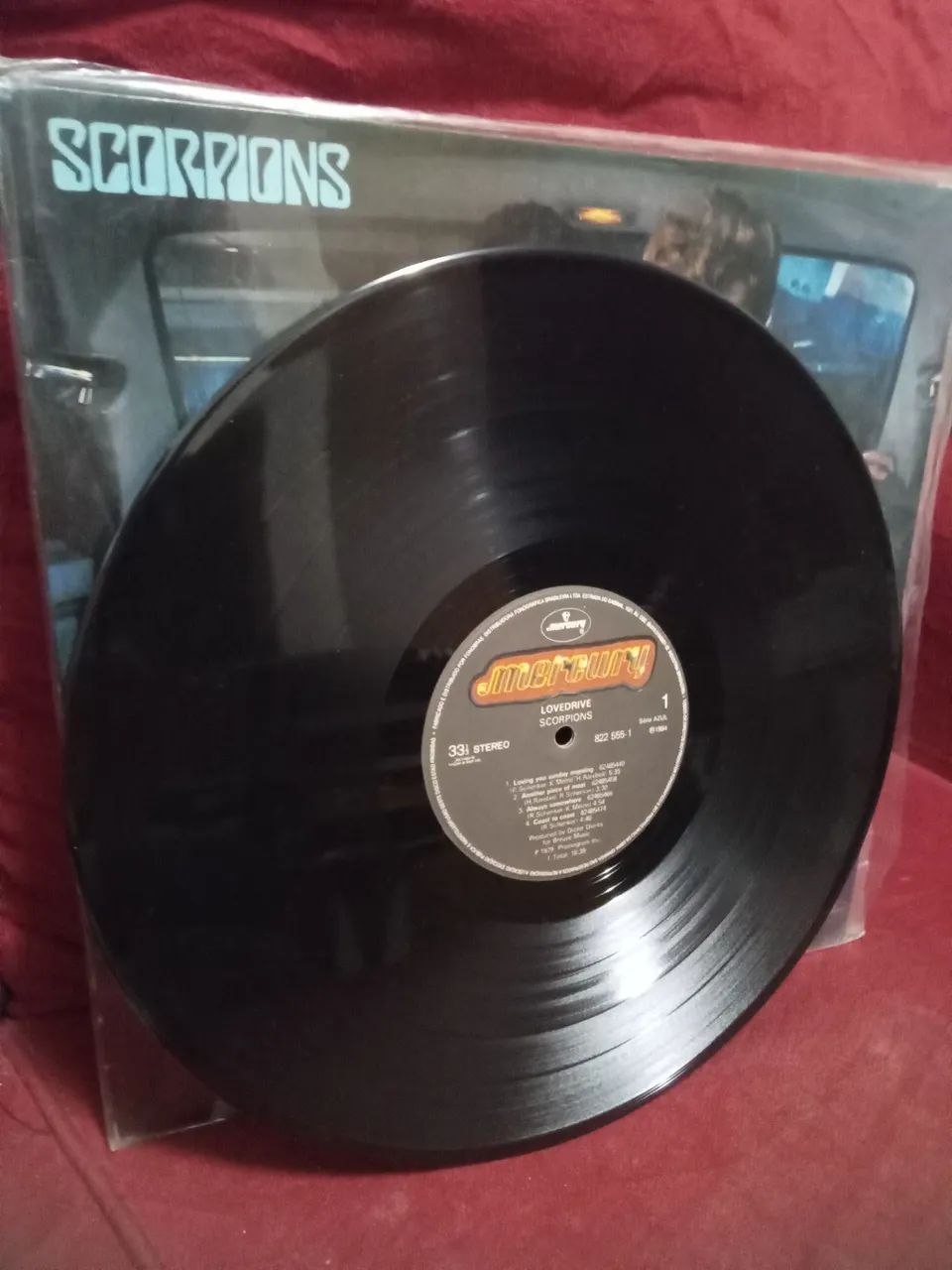 LP disco vinil Scorpions Lovedrive Hard Rock - Foto 3