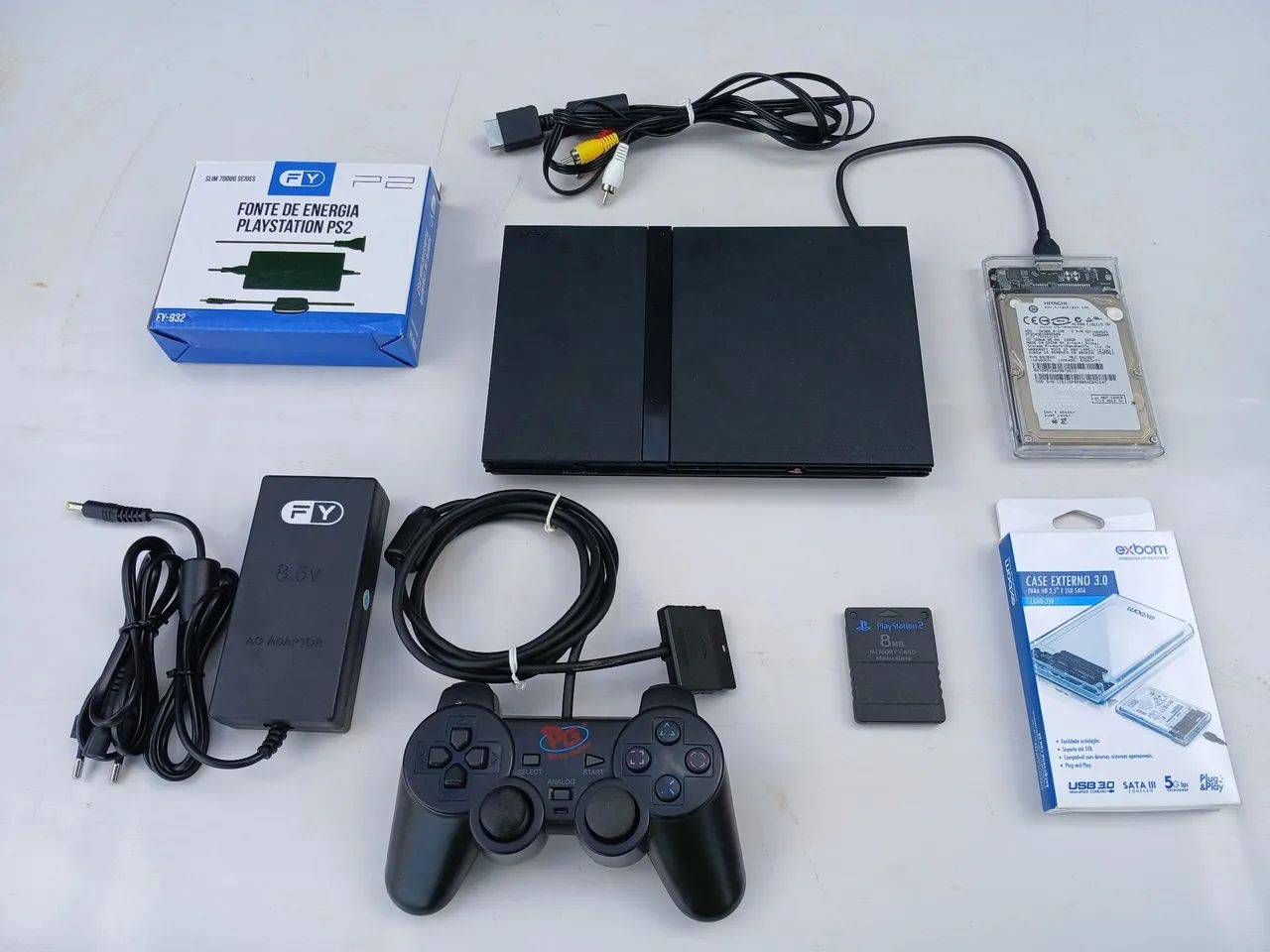 PS2 Slim - Envio OLX Pay