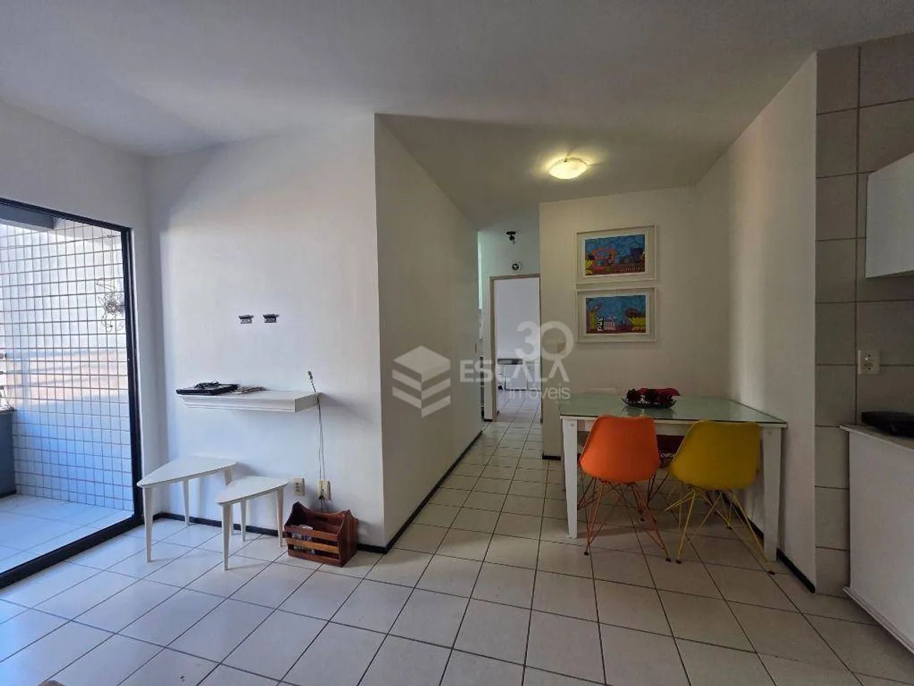 Edifício Acácia, Apartamento com3 suítes à venda, 67 m², mobiliado, 2 vagas - Meireles - F