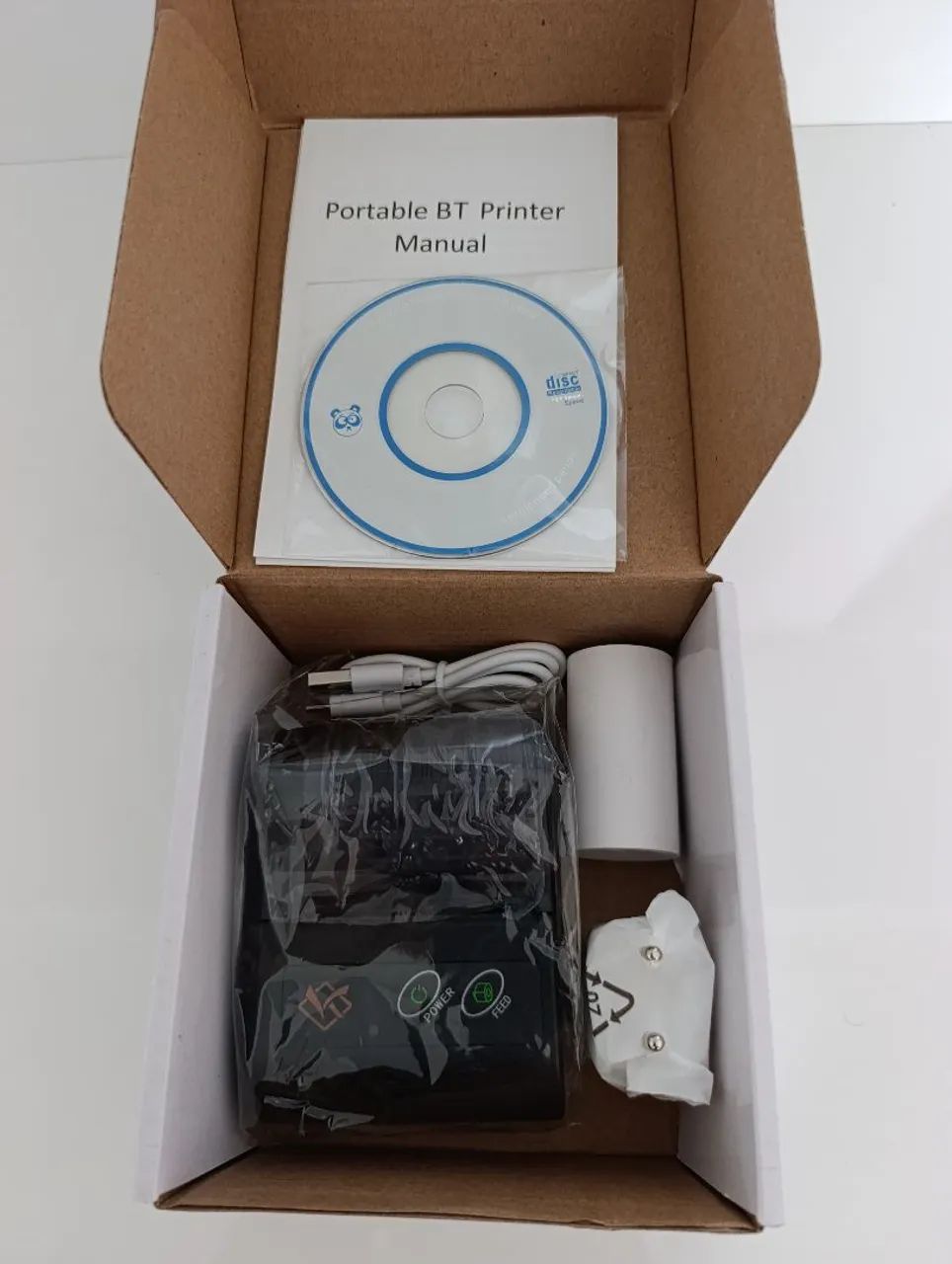 Mini Impressora Bluetooth Termica 58mm Android IOS Windows (Promoção - Últimas do Estoque) - Foto 2