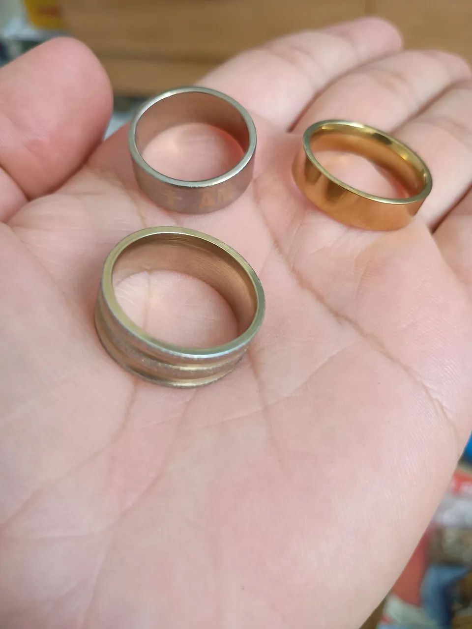 Anéis SEMI NOVO