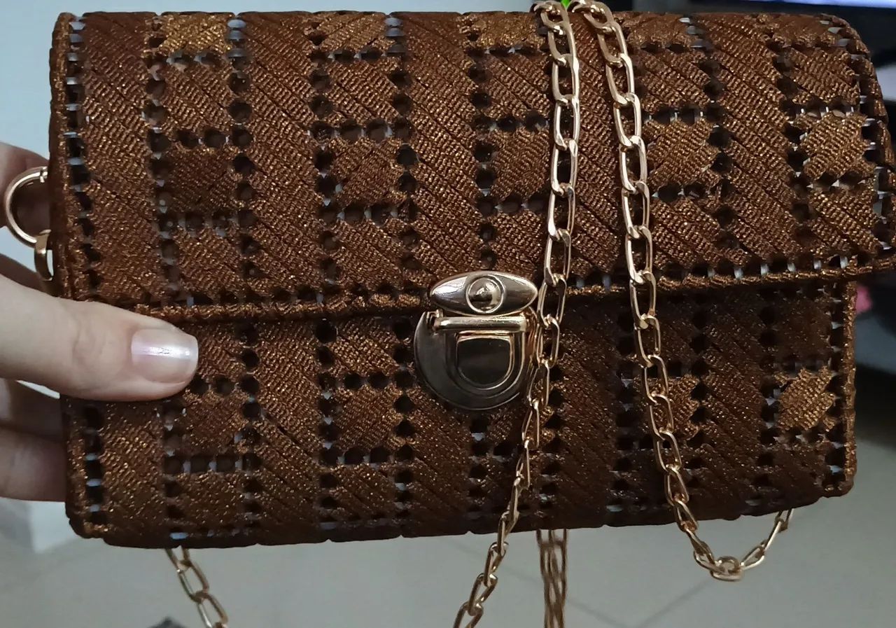 Bolsa em tela  - Foto 2