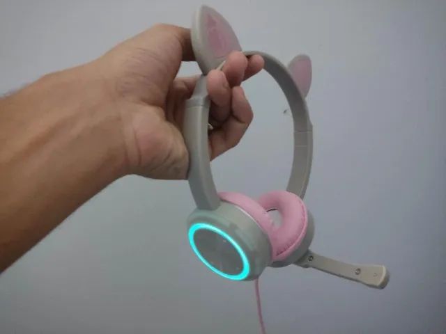 Fone Ouvido Altomex Cat Luz Led + Faço entrega - Foto 6