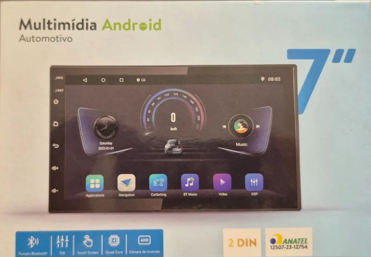 Multimidia 7" Android 